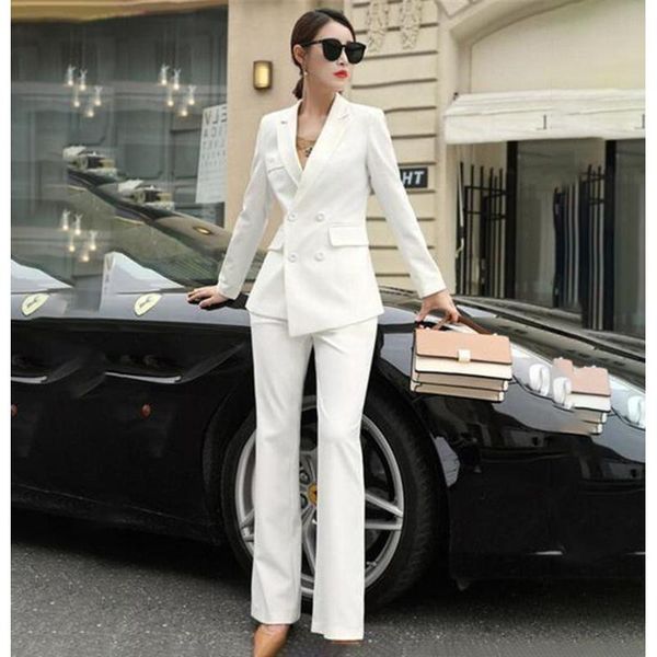 sodigne white business pant suits for women plus size ladies double breasted blazer with pants women's work pantsuit custom made
sodigne white business pant suits for women plus size ladies double breasted blazer with pants women's work pantsuit custom made