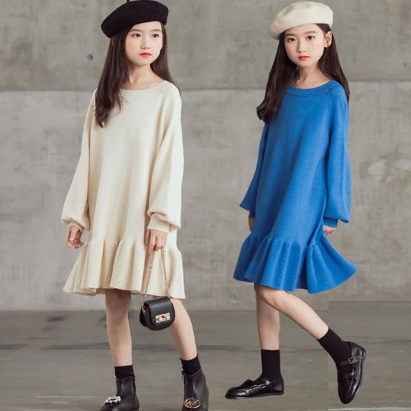 big girls knitting sweater dress fall children long sleeve falbala dresses kids princess clothing 5-14t a7809, Red;yellow
big girls knitting sweater dress fall children long sleeve falbala dresses kids princess clothing 5-14t a7809, Red;yellow