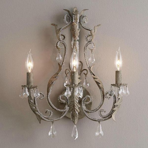 vintage/antique/retro white/grey crystal wall lamp french wall lights home interior decoration bedside bedroom sconce light
vintage/antique/retro white/grey crystal wall lamp french wall lights home interior decoration bedside bedroom sconce light