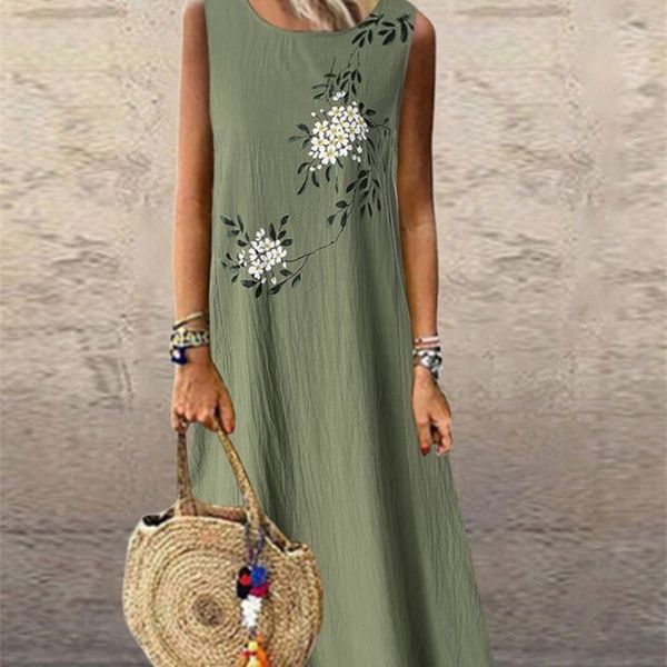sundress women summer dress printing dress midi plus size casual linen loose sleeveless printed long maxi dress 210311, Black;gray
sundress women summer dress printing dress midi plus size casual linen loose sleeveless printed long maxi dress 210311, Black;gray