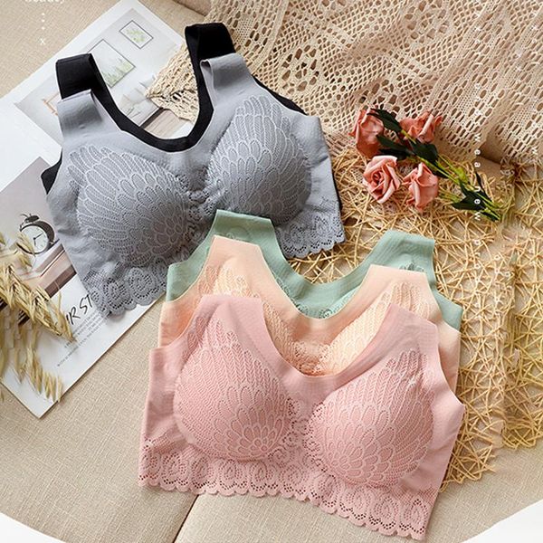yoga outfit women latex seamless bra push up underwear cooling gathers wireless bralette m-4xl plus size 5d contours
yoga outfit women latex seamless bra push up underwear cooling gathers wireless bralette m-4xl plus size 5d contours