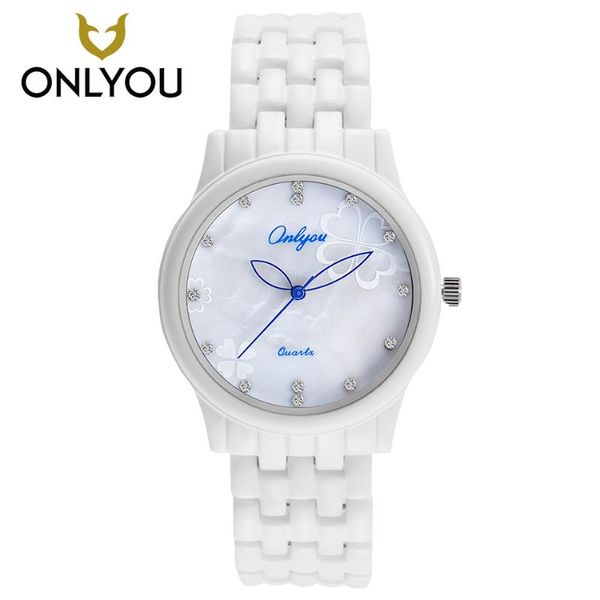 wristwatches onlyou women watch ceramic strap female diamond flower wristwatch ladies fashion casual clock valentine's day gift, Slivery;brown
wristwatches onlyou women watch ceramic strap female diamond flower wristwatch ladies fashion casual clock valentine's day gift, Slivery;brown