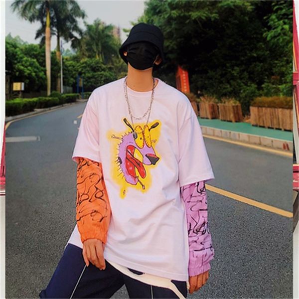 2021 new long-sleeved t-shirt autumn and winter thickened plus veet cotton inside tide modal solid color 0ql4, White;black
2021 new long-sleeved t-shirt autumn and winter thickened plus veet cotton inside tide modal solid color 0ql4, White;black