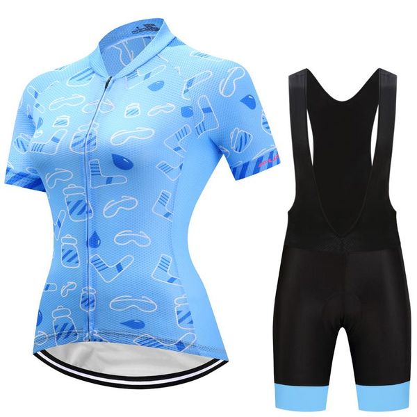 racing sets women's cycling jersey strava set summer woman short sleeve bicycle team mtb sportswear suit breathable bike uniform, Black;blue
racing sets women's cycling jersey strava set summer woman short sleeve bicycle team mtb sportswear suit breathable bike uniform, Black;blue