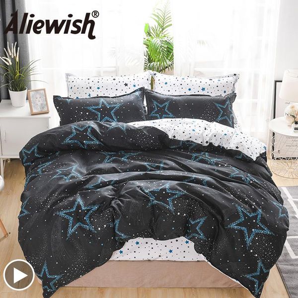 bedding sets modern dream starry sky style set home printed duvet cover pillowcase flat bed sheet single double king size
bedding sets modern dream starry sky style set home printed duvet cover pillowcase flat bed sheet single double king size