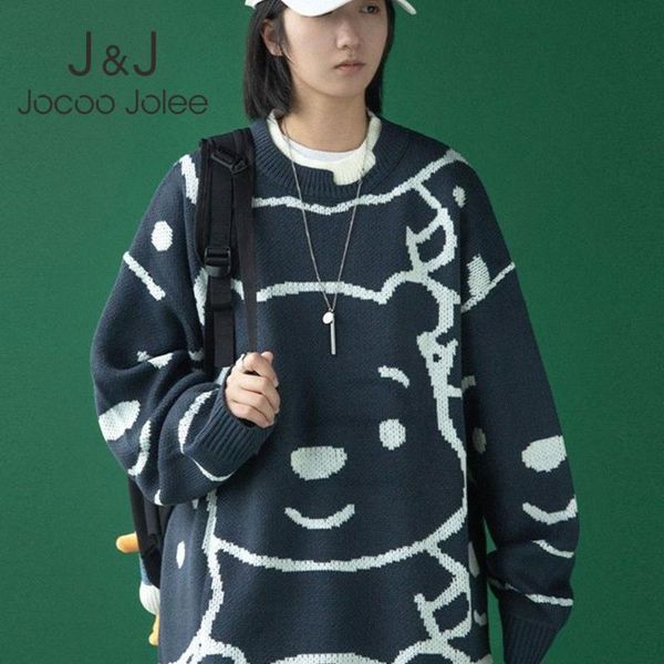 women's knits & tees harajuku cartoon pullover kawaii bear korean o neck oversized sweater boyfriend style knitted elegant jumper, White
women's knits & tees harajuku cartoon pullover kawaii bear korean o neck oversized sweater boyfriend style knitted elegant jumper, White