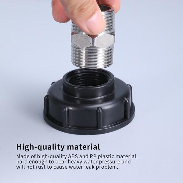 watering equipments 1pc ibc hose adapter reducer connector water fitting 3/4inch standard coarse thread durable garden pipe tap storage
watering equipments 1pc ibc hose adapter reducer connector water fitting 3/4inch standard coarse thread durable garden pipe tap storage