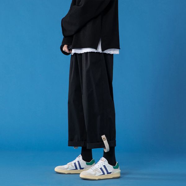 2021 new spring summer wide-leg men's fashion drawstring casual men streetwear korean loose hip-hop straight pants mens m-5xl rsk5, Black
2021 new spring summer wide-leg men's fashion drawstring casual men streetwear korean loose hip-hop straight pants mens m-5xl rsk5, Black