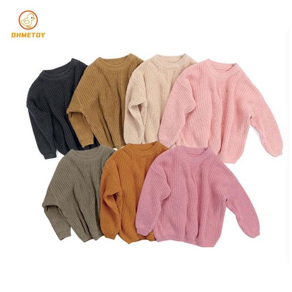 pullover ohmetoy 0-5y korea kids baby boys girls sweaters autumn winter warm thick soft knited solid long sleeve sweater outwears, Blue
pullover ohmetoy 0-5y korea kids baby boys girls sweaters autumn winter warm thick soft knited solid long sleeve sweater outwears, Blue