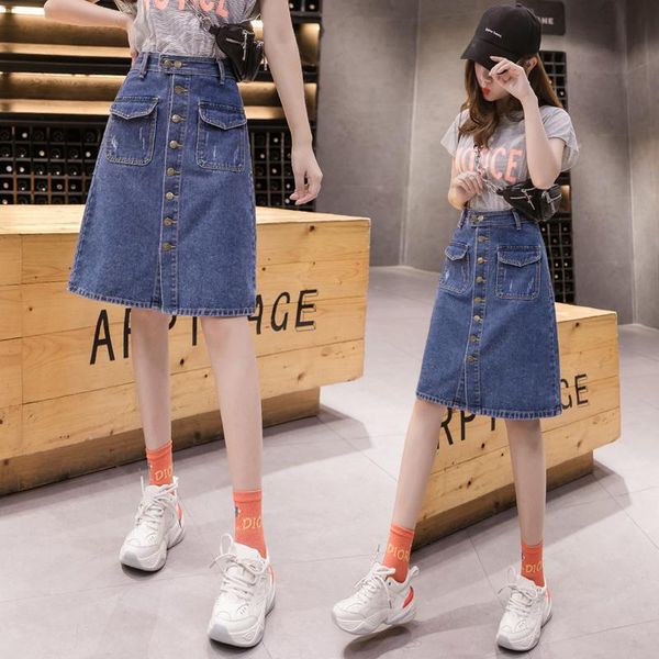 skirts plus large size female korean oversized vintage women's pencil denim jeans woman clothes lady trendy 2021 summer a6309, Black
skirts plus large size female korean oversized vintage women's pencil denim jeans woman clothes lady trendy 2021 summer a6309, Black