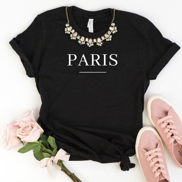 paris women tshirt casual cotton hipster funny t-shirt for lady yong girl tee drop ship zy-223, White
paris women tshirt casual cotton hipster funny t-shirt for lady yong girl tee drop ship zy-223, White
