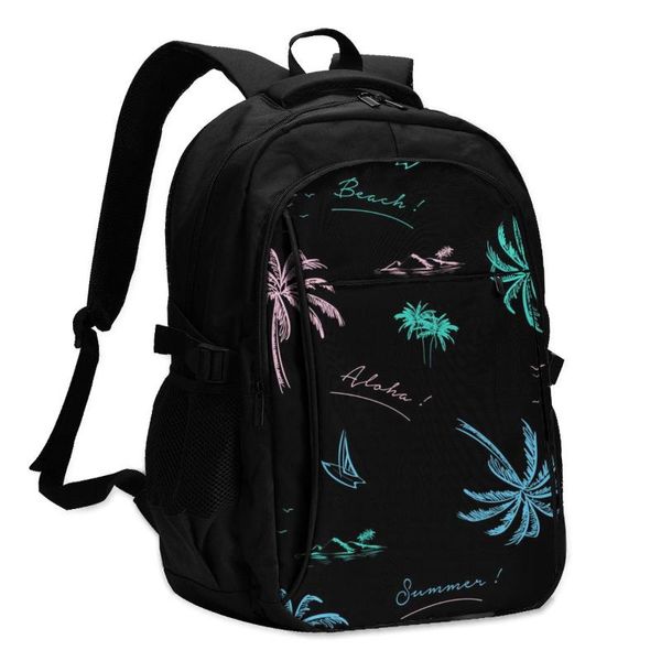 backpack usb charge women neon palm tree beach and ocean student letters print school bag teenager girls
backpack usb charge women neon palm tree beach and ocean student letters print school bag teenager girls