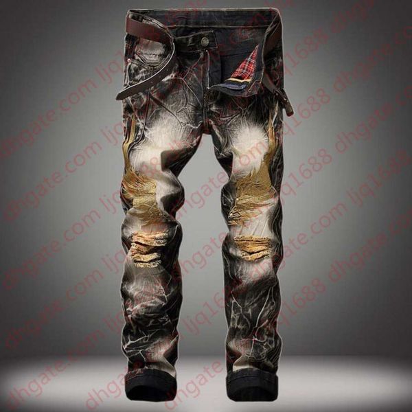 vintage man brand jeans nouveau mode lancinate pantalon embroidered golden wings fear of god black ripped jeans large size 28-42, Blue
vintage man brand jeans nouveau mode lancinate pantalon embroidered golden wings fear of god black ripped jeans large size 28-42, Blue