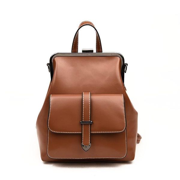 outdoor bags korean women's backpack trend retro pu leather bag leisure fashion travel clip
outdoor bags korean women's backpack trend retro pu leather bag leisure fashion travel clip