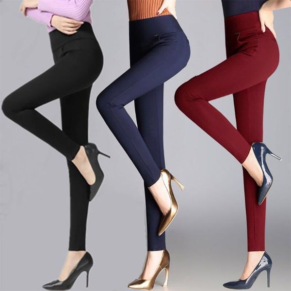 women's pants & capris women skinny pencil high waist tight plian slim fit stretch plus size, Black;white
women's pants & capris women skinny pencil high waist tight plian slim fit stretch plus size, Black;white