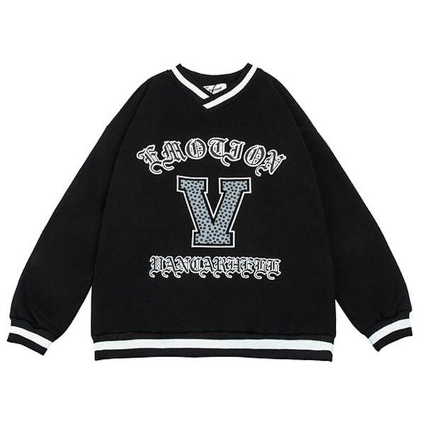 men's hoodies & sweatshirts mens retro letter print baseball men hiphop long sleeve pullover oversize polar fleece hoodie sweatshirt, Black
men's hoodies & sweatshirts mens retro letter print baseball men hiphop long sleeve pullover oversize polar fleece hoodie sweatshirt, Black
