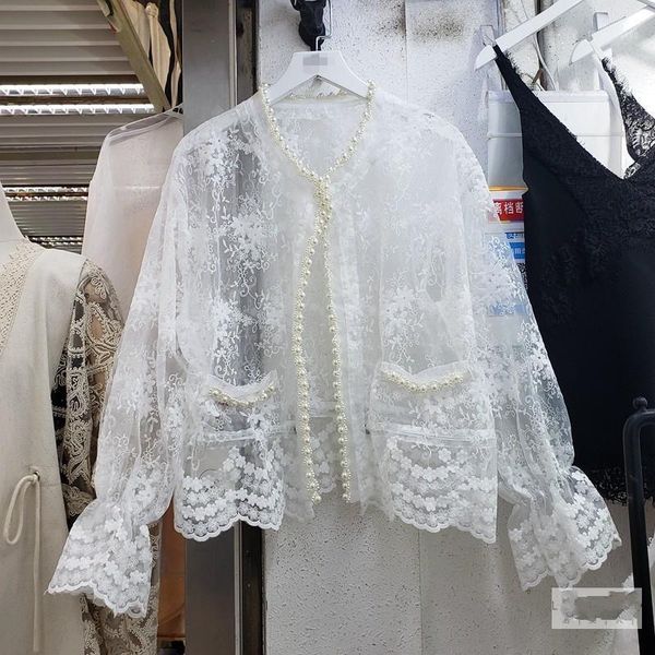 women's jackets elegant floral beading lace spring summer jacket coat women casual short basic patchwork slim 2021, Black;brown
women's jackets elegant floral beading lace spring summer jacket coat women casual short basic patchwork slim 2021, Black;brown