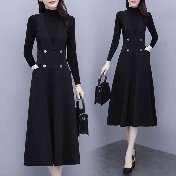 casual dresses large fashion suit women's autumn winter fat mm knitted sleeveless strap dress two-piece set 81q2, Black;gray
casual dresses large fashion suit women's autumn winter fat mm knitted sleeveless strap dress two-piece set 81q2, Black;gray