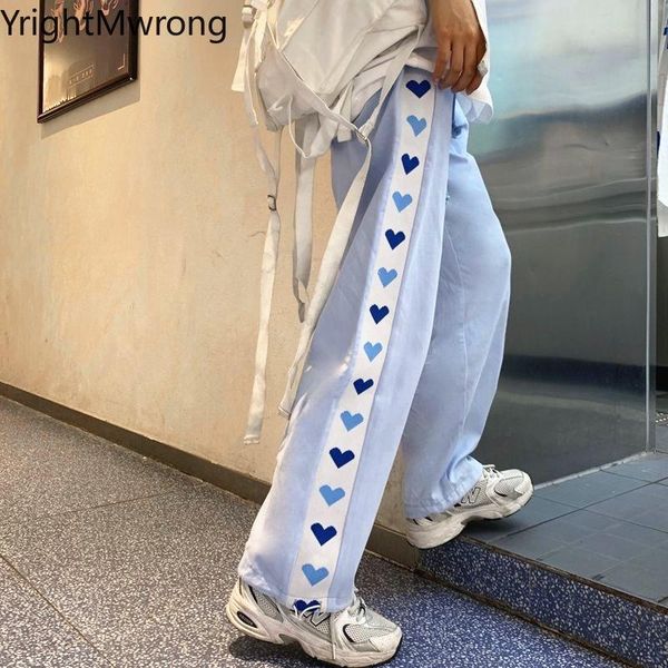 women's pants & capris elastic high waist side patchwork striped love print casual jogger pant women summer sweatpant korean fashion tr, Black;white
women's pants & capris elastic high waist side patchwork striped love print casual jogger pant women summer sweatpant korean fashion tr, Black;white
