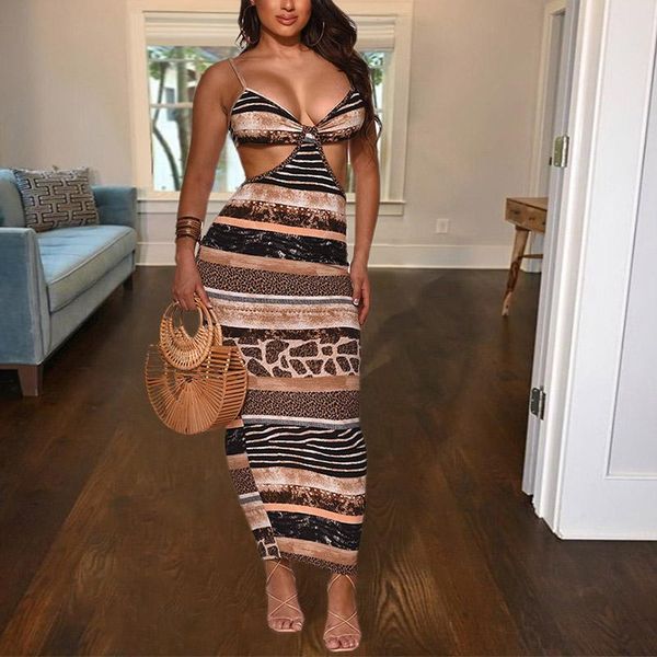 casual dresses 2021 summer women hollow out beach dress elegant bodycon sling deep v neck long vintage print slim design party, Black;gray
casual dresses 2021 summer women hollow out beach dress elegant bodycon sling deep v neck long vintage print slim design party, Black;gray