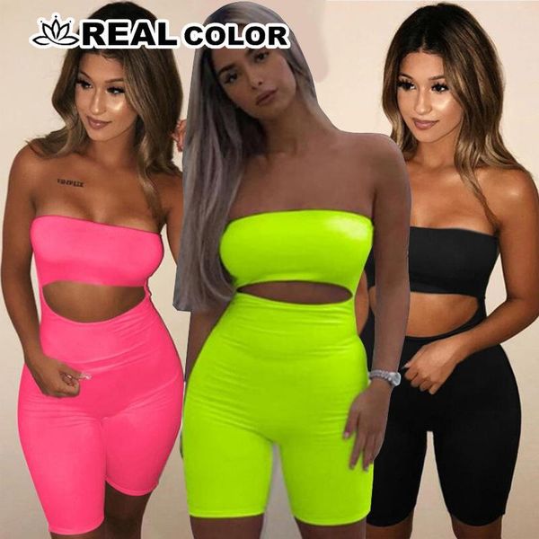 women's jumpsuits & rompers 2021 women short fluorescence playsuits hollow out strapless female skinny solid party bodysuits -84, Black;white
women's jumpsuits & rompers 2021 women short fluorescence playsuits hollow out strapless female skinny solid party bodysuits -84, Black;white