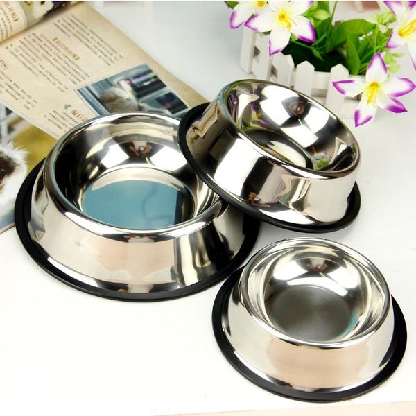 cat bowls & feeders pet dog bowl, supplies, stainless steel large dog, non-slip anti-bite
cat bowls & feeders pet dog bowl, supplies, stainless steel large dog, non-slip anti-bite