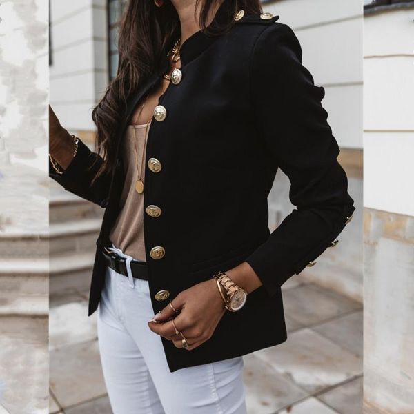 women's suits & blazers nice autumn and winter fashion long-sleeved solid color blazer khaki office ladies slim coat warm short clothin, White;black
women's suits & blazers nice autumn and winter fashion long-sleeved solid color blazer khaki office ladies slim coat warm short clothin, White;black
