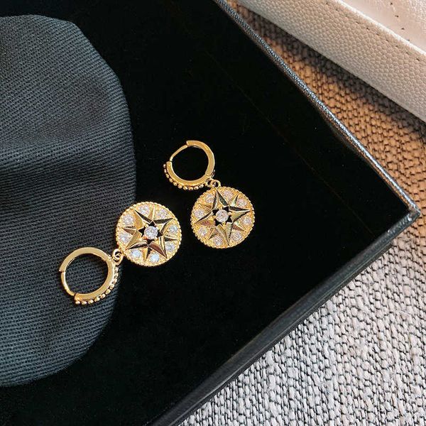 temperament dangle & chandelier metal diamond earrings female lucky six pointed star compass ear buckle high-grade perceptual, Silver
temperament dangle & chandelier metal diamond earrings female lucky six pointed star compass ear buckle high-grade perceptual, Silver