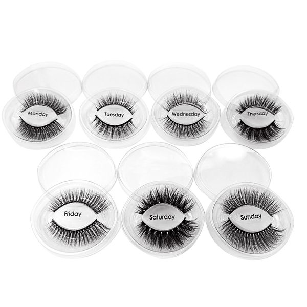 7 pairs 3d false lashes eyelashes different styles fake eyelashes invisible band natural long thick black eyelash makeup tool
7 pairs 3d false lashes eyelashes different styles fake eyelashes invisible band natural long thick black eyelash makeup tool