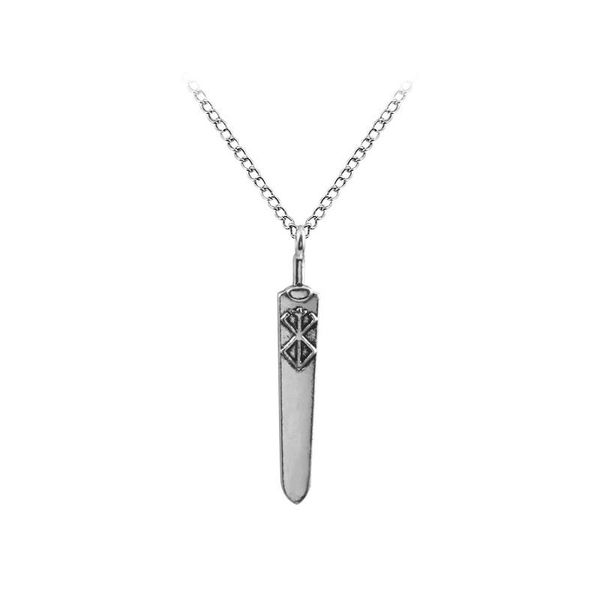 pendant necklaces wholesale japanese anime berserk necklace accessories guts neck imprint sword chains for men women cosplay jewelry, Silver
pendant necklaces wholesale japanese anime berserk necklace accessories guts neck imprint sword chains for men women cosplay jewelry, Silver