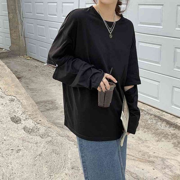 women's t-shirt girls detachable oversize casual summer solid chic femme streetwear loose all match basic stylish t-shirt 1ec, White
women's t-shirt girls detachable oversize casual summer solid chic femme streetwear loose all match basic stylish t-shirt 1ec, White