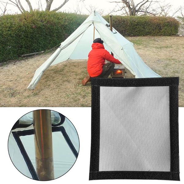 firewood tent stove jack highly flame-retardant furnace pipe fireproof antiscald protection ring camping tent accessories
firewood tent stove jack highly flame-retardant furnace pipe fireproof antiscald protection ring camping tent accessories