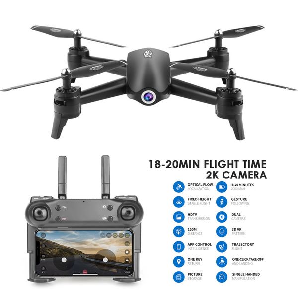 2.4ghz wifi fpv 720p/1080p/2k hd dual camera 18 minutes flight remote control rc drone s165 attitude hold headless mode rc toys
2.4ghz wifi fpv 720p/1080p/2k hd dual camera 18 minutes flight remote control rc drone s165 attitude hold headless mode rc toys