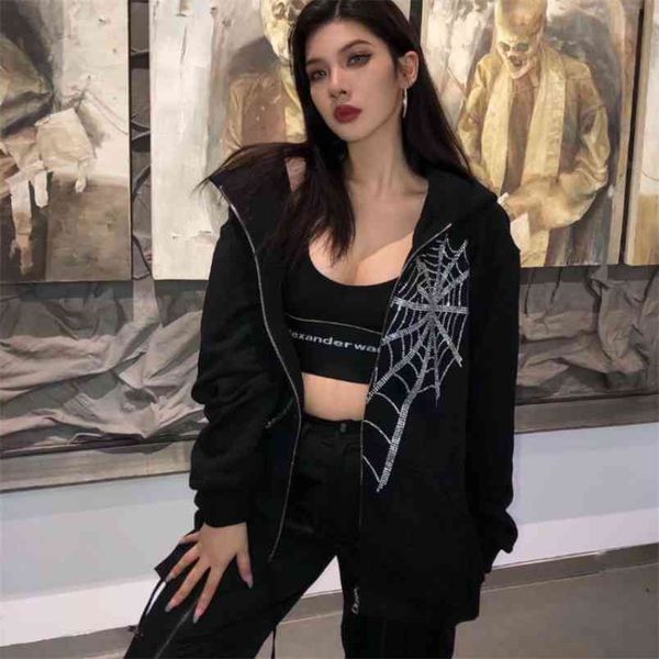 qweek emo grunge tracksuit black gothic zip up hoodie autumn dark academia spider web coat punk sweatshirts alt clothes 210910
qweek emo grunge tracksuit black gothic zip up hoodie autumn dark academia spider web coat punk sweatshirts alt clothes 210910