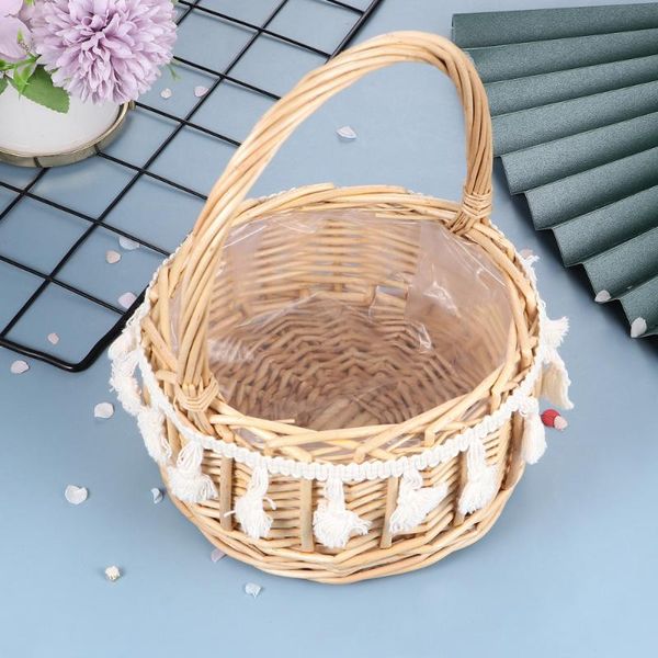 exquisite woven flower basket portable storage basket for home garden store yard (large size)
exquisite woven flower basket portable storage basket for home garden store yard (large size)