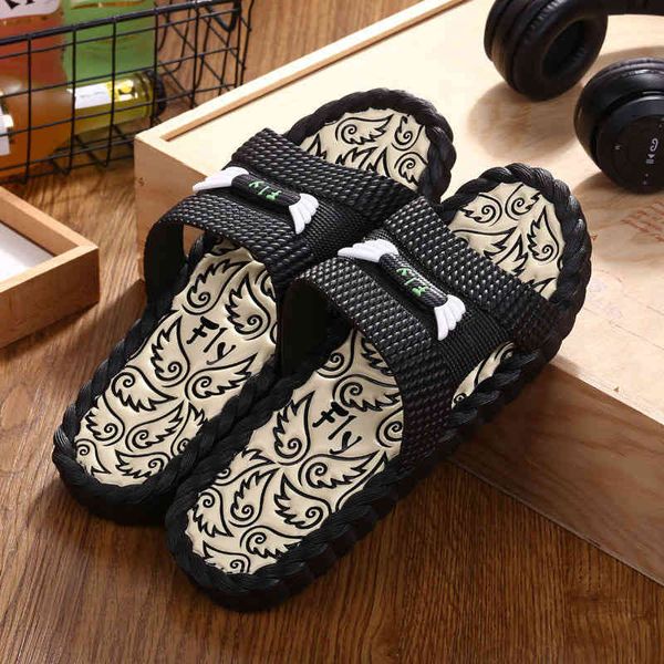 leisure outdoor slippers spring and summer flip flops men's home can be worn outside cool bathroom soft bottom
leisure outdoor slippers spring and summer flip flops men's home can be worn outside cool bathroom soft bottom