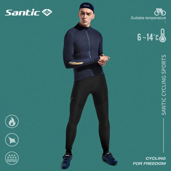 racing pants santic-men winter cycling mountain road bike reflective fleece windproof warm sponge cushion high waist semi-elastic, Black;blue
racing pants santic-men winter cycling mountain road bike reflective fleece windproof warm sponge cushion high waist semi-elastic, Black;blue