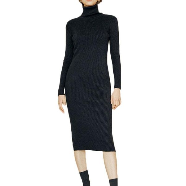 casual dresses wsyore autumn and winter slim turtleneck sweater dress women elegant mid-long long-sleeve base knitted ns2879, Black;gray
casual dresses wsyore autumn and winter slim turtleneck sweater dress women elegant mid-long long-sleeve base knitted ns2879, Black;gray