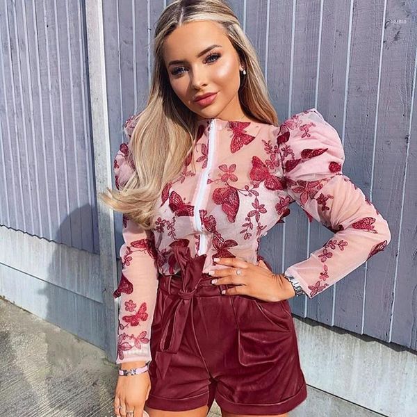 summer fashion women see-through sheer mesh zipper long sleeve puff butterfly printed transparent short lightweight casual1, Black;brown
summer fashion women see-through sheer mesh zipper long sleeve puff butterfly printed transparent short lightweight casual1, Black;brown