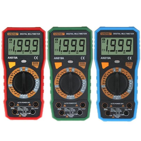 multimeters an819a digital multimeter ac/dc voltage current tester ammeter voltmeter with crocodile clips 3 colors electrical instruments
multimeters an819a digital multimeter ac/dc voltage current tester ammeter voltmeter with crocodile clips 3 colors electrical instruments