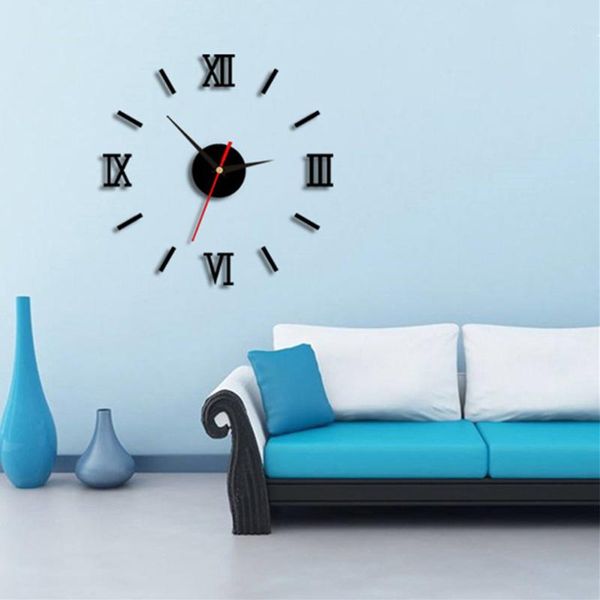 wall clock 3d stickers modern diy quartz art living room decoration office roman numerals removable mirror fashion for home
wall clock 3d stickers modern diy quartz art living room decoration office roman numerals removable mirror fashion for home