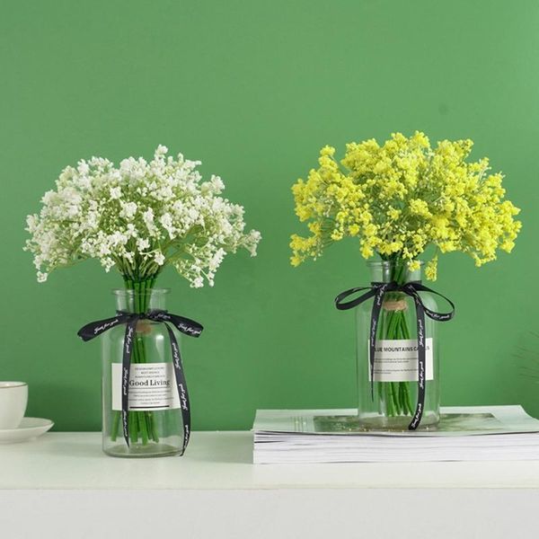decorative flowers & wreaths 16pcs/bunch artificial gypsophila plastic diy floral bouquets for wedding home garden decoration
decorative flowers & wreaths 16pcs/bunch artificial gypsophila plastic diy floral bouquets for wedding home garden decoration