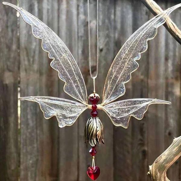 interior decorations 1 pcs fairy hanging crystal suncatcher with wing pendant for auto decoration durable beautiful car adornment accessorie
interior decorations 1 pcs fairy hanging crystal suncatcher with wing pendant for auto decoration durable beautiful car adornment accessorie