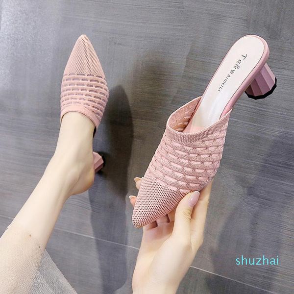 dress shoes fashion women sandals summer party round heel stiletto casual pointed toe gladiator stretch fabric, Black
dress shoes fashion women sandals summer party round heel stiletto casual pointed toe gladiator stretch fabric, Black