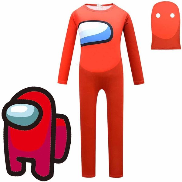 halloween carnival for jumpsuit costumes cosplay anime game among us kids role play dress up mask bodysuit set, White
halloween carnival for jumpsuit costumes cosplay anime game among us kids role play dress up mask bodysuit set, White