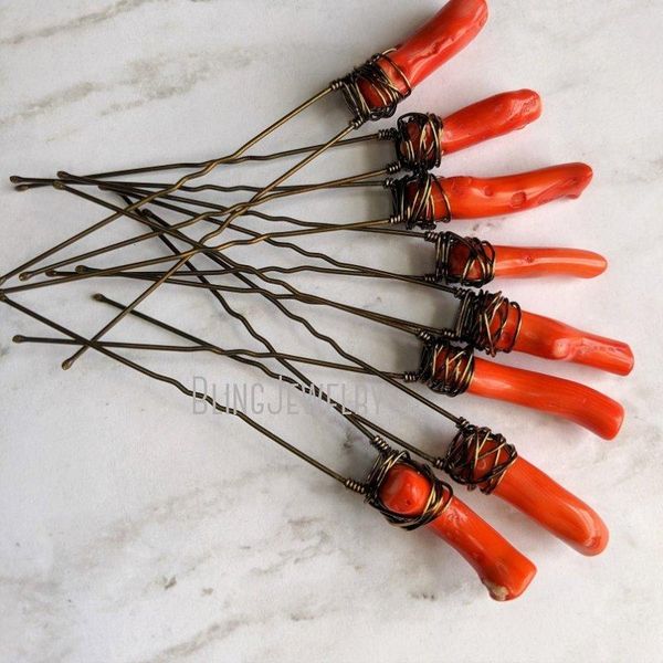 hair clips & barrettes red coral pins black raw stone sticks accessories hj28753, Golden;silver
hair clips & barrettes red coral pins black raw stone sticks accessories hj28753, Golden;silver