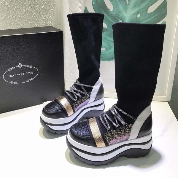 boots stylesowner 2021 spring cool women sneakers black genuine leather shoes for woman thick bottom round toe zapatillas mujer
boots stylesowner 2021 spring cool women sneakers black genuine leather shoes for woman thick bottom round toe zapatillas mujer