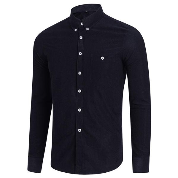 men's corduroy shirts solid pockets design comfortable long sleeve clothes regular fit soft business casual work shirt s0304, White;black
men's corduroy shirts solid pockets design comfortable long sleeve clothes regular fit soft business casual work shirt s0304, White;black