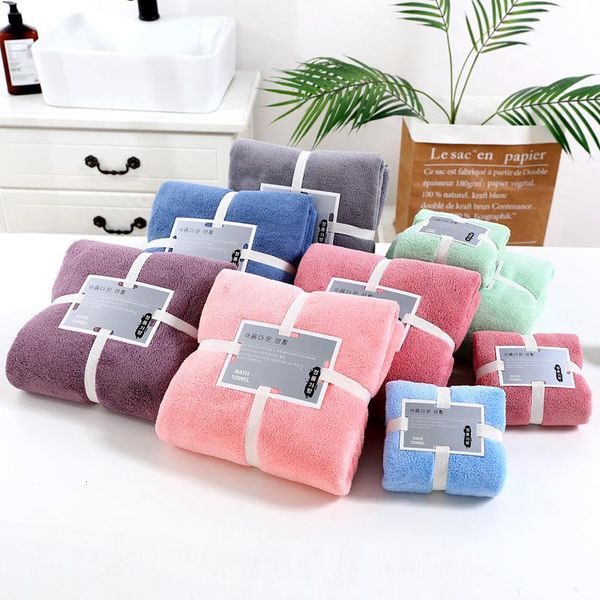 towel coral velvet bath set gift absorbent solid color soft skin friendly two-piece l l1
towel coral velvet bath set gift absorbent solid color soft skin friendly two-piece l l1