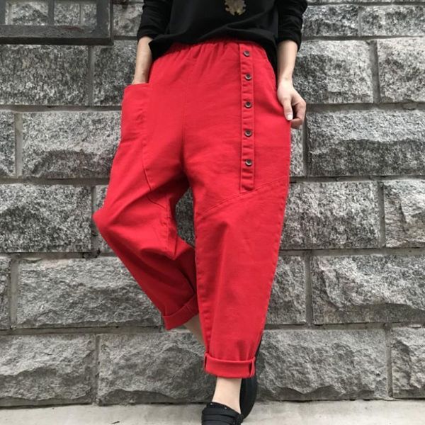 women's pants & capris harem women spring autumn casual ankle-length 2021 korean style streetwear elastic waist trousers woman p987, Black;white
women's pants & capris harem women spring autumn casual ankle-length 2021 korean style streetwear elastic waist trousers woman p987, Black;white